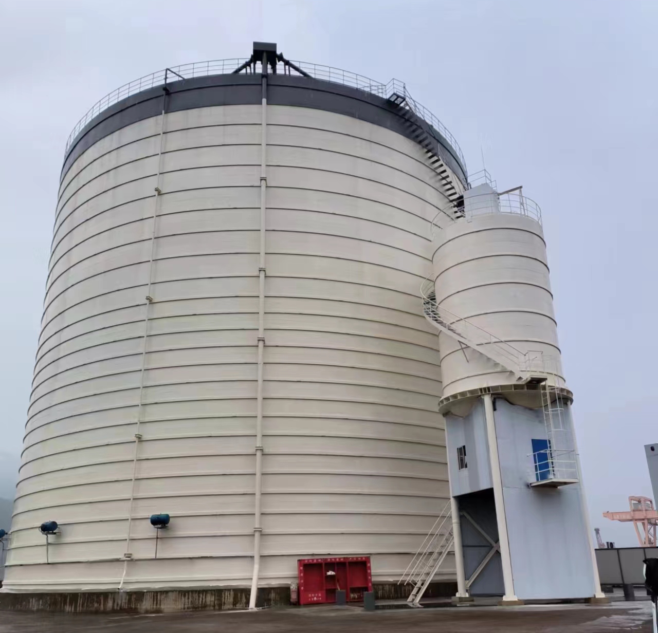 两当10万吨水泥钢板库