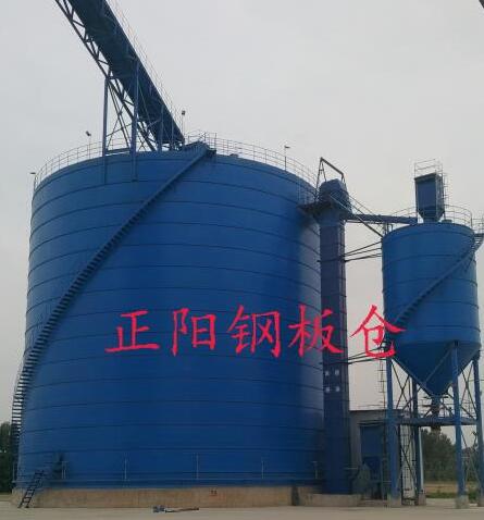 两当大型矿粉钢板库