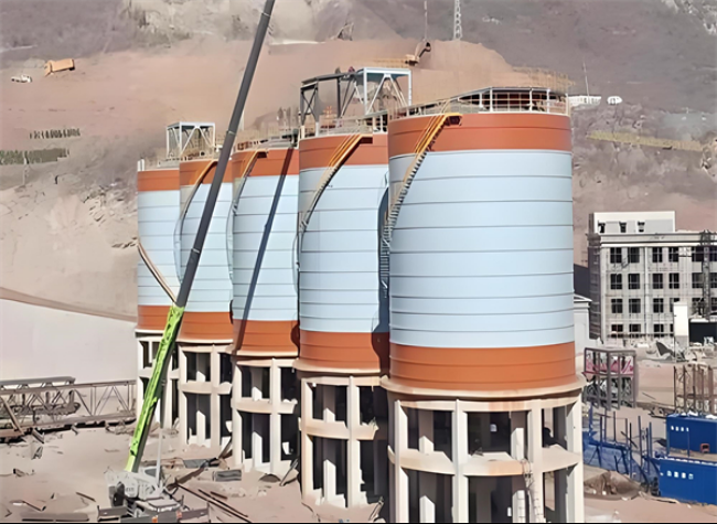 两当高架钢板仓