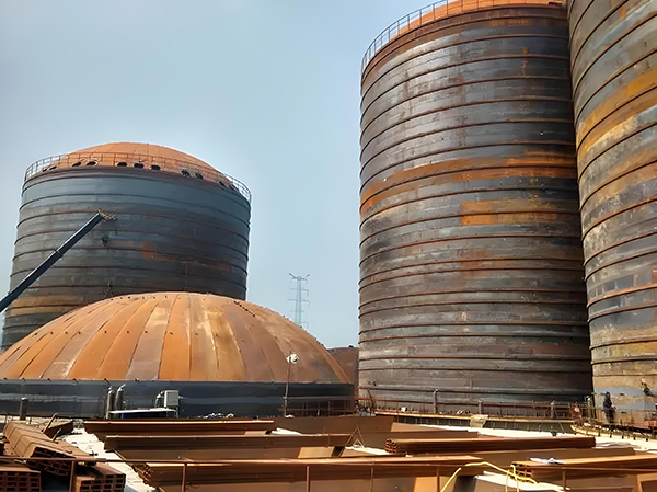 两当焦粉钢板仓